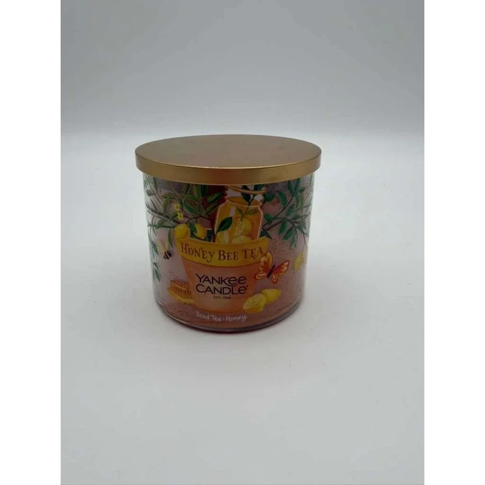 Yankee Candle Honey Bee Tea - Signature Collection Scented Candle NWT‎